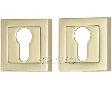 фото Накладка цилиндровая {product_title} на квадратной розетке {product_color}{