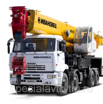 Фото №0 Автокран 50 тонн в аренду