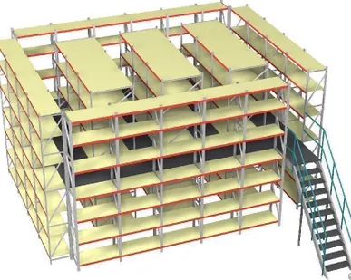 фото Стеллаж многоуровневый