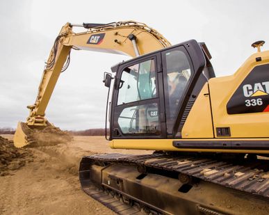 фото Аренда гусеничного экскаватора CAT 336