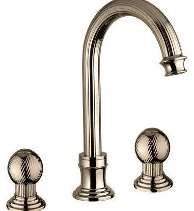 Фото №0 Смеситель на раковину на три отверстия бронза, ручки металл Cezares Olimp O