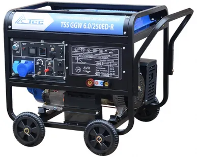 фото Инверторный бензиновый сварочный генератор TSS GGW 6.0/250ED-R