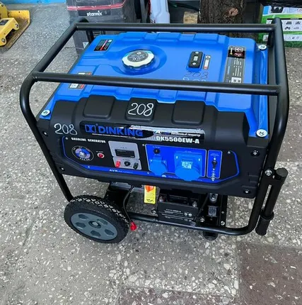 Фото №0 Бензиновый генератор Dinking DK8500EW-A 8,5кВт, электростартер, 17лс