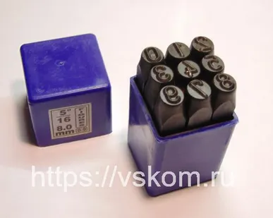 фото Клеймо ударное цифровое 8мм