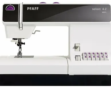 фото Швейная машина Pfaff Select 4.2, бело-черный