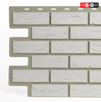 Фото №0 Фасадная панель «IMABEL», кирпич айсберг