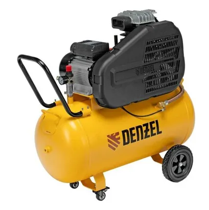 Фото №0 Компрессор воздушный рем. привод BCI 2200/100, 2,2 кВт, 100 литров, 420 л/мин Denzel