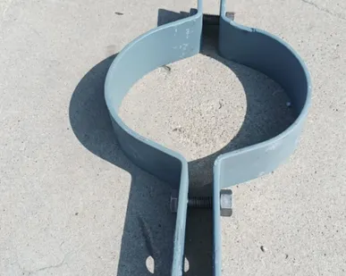 фото Хомут для столба крепежный диаметр 159 мм