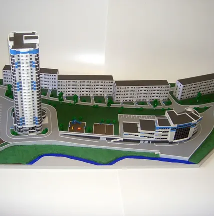 Фото №0 Изготовление архитектурных макетов