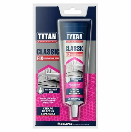 Фото №0 Монтажный клей Tytan Professional Classic Fix прозрачный 100мл