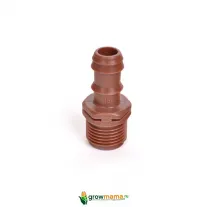 фото I фитинг наружная резьба (I фитинг 16 3/4" нар резьба корич Azud)