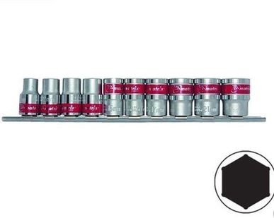 фото Головка торцевая,20мм,6-гранная,CrV,под квадрат 1/2",хромирован. MATRIX