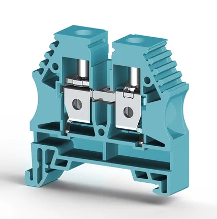 Фото №0 Klemsan Клеммник на DIN-рейку 10мм.кв. (синий); AVK10(RP)