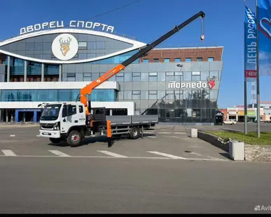 фото Услуги манипулятора стрела 5 тн, борт 5 тн, 6 м.