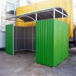 Фото №0 Навесы для мусора