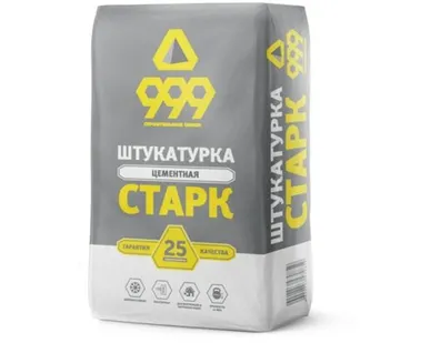 фото 999 Смесь цементная штукатурная Старк Формматериалы 25 кг (1п=48шт)