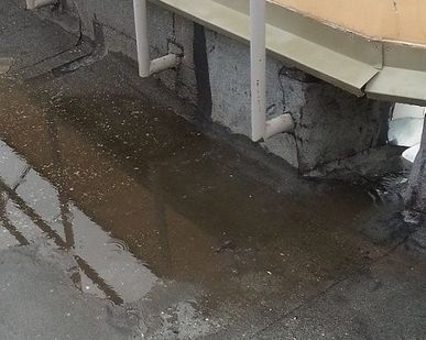 фото Гидроизоляция водостоков из бетона