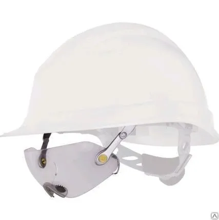 Фото №0 Очки из монолитного прозрачного поликарбоната для защитных касок FUEGO