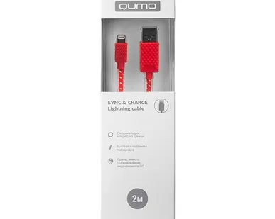 фото Кабель Qumo USB - Lightning MFI