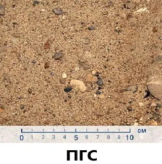 Фото №0 Песчано-гравийная смесь (ПГС)