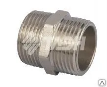 фото Ниппель редукционный НР-НР никелированный TAEN 3/4x1