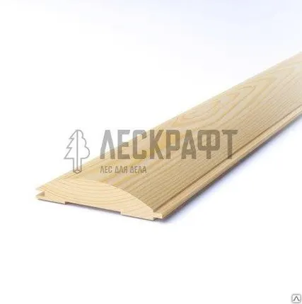 Фото №0 Блок-хаус 28 * 146 * 6000 мм сорт PRIME сосна ВД (1 упак = 3 шт/ 2,628 м2)