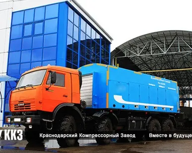 фото Азотный передвжиной компрессор ТГА-32/251