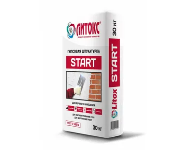 фото Штукатурка гипсовая Литокс Старт (30кг) 50