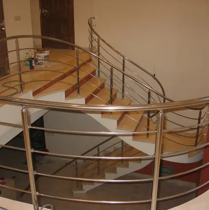 Фото №0 Перила хромированные