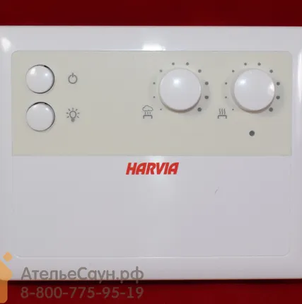 Фото №2 Пульт управления Harvia Senlog CF 9C Combi (для печей с парогенератором, 2.3-9 кВт)