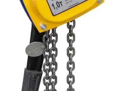 фото Таль ручная шестеренная рычажная ТРШСРп 1,0 т 3 м