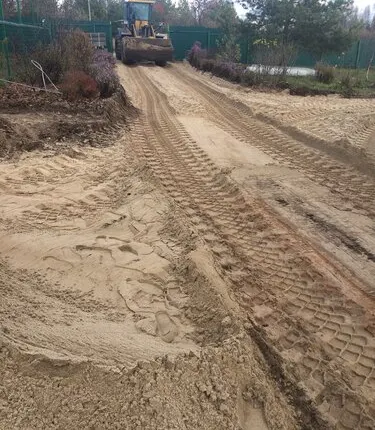 Фото №0 Устройство дорожного покрытия