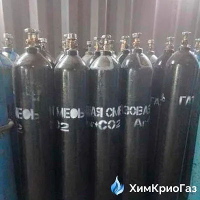 Фото №0 Сварочная смесь К15, заправка баллона газовой смесью 40л