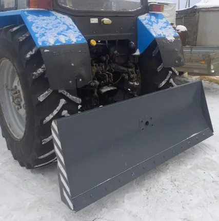 Фото №0 Отвал на заднюю навеску МТЗ ОЗ-2.0 с грейдерным ножом и отверстием под фаркоп Азас