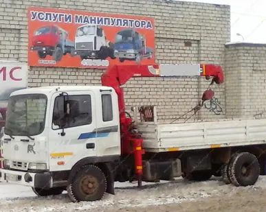 фото Аренда крана-манипулятора (КМУ) Unic UR-V375, Нижний Новгород