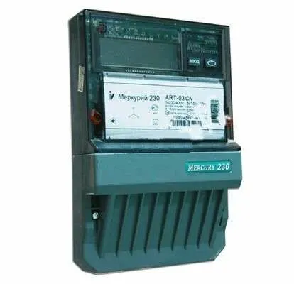Фото №0 Счетчик Меркурий 230 ART-03 CN 3ф 5-7.5А класс точн. 0.5S/1.0 многотариф. CAN ЖКИ Моск. вр. Инкотекс М0000052401