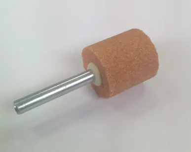 фото Шарошка абразивная по металлу, цилиндр 25х25х6мм, WА60 Kronenflex Шарошка а