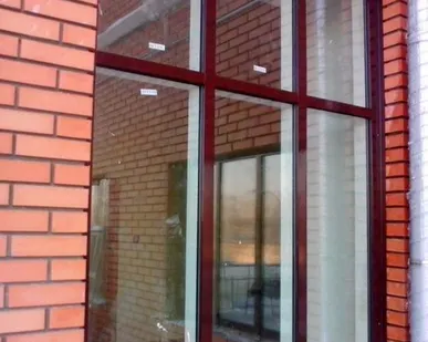 фото Окно противопожарное светопрозрачное из алюминиевого профиля Eiw 30
