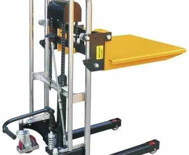 фото Штабелер гидравлический 0,4 т 0,85 м PJ4085 облегченный