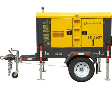 фото Дизельный винтовой компрессор ET-Compressors SD 265T-8