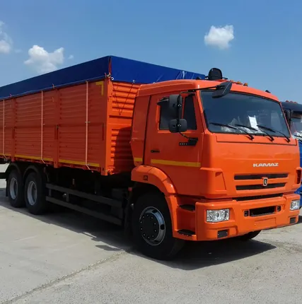 Фото №0 Бортовой автомобиль Amkar 6387-01 зерновоз