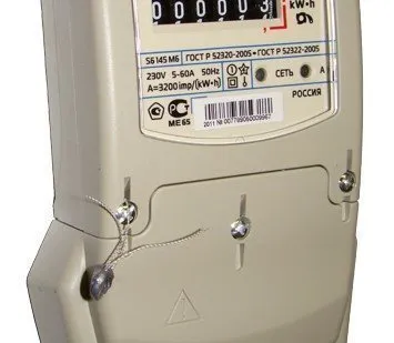 фото Электросчетчик СЕ101-S6