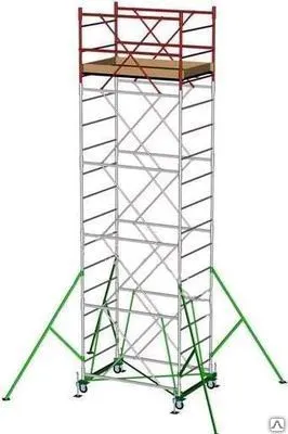 Фото №0 Вышка строительная тура"Вектор" Н=20.8м (площадка 2х1,2м)