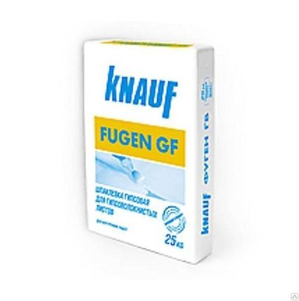 Фото №0 Шпатлевка Knauf Фуген ГФ гипсовая 25 кг
