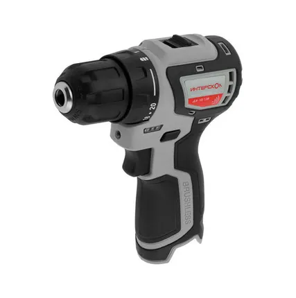 Фото №0 Бесщеточная аккумуляторная дрель-шуруповерт Интерскол ДА-10/12В МиниМАКС, 1 шт