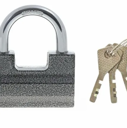 Фото №0 Замок навесной, 80 мм СИБРТЕХ ЗН2-7 91619