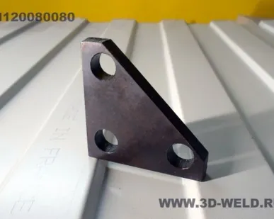 фото Уголок 45 градусов для сварочного стола D16 3D-Weld M12080080 3D-Weld MOD12