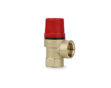 фото Клапан предохранительный 1/2" в.р. Varmega (3 бар, сброс - 1/2" в.р.)