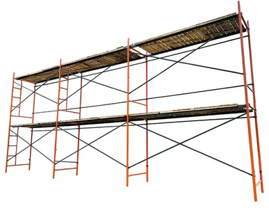 фото Леса рамные строительные ЛРСП-Д 30, 10х3 м (2 яруса под настил)