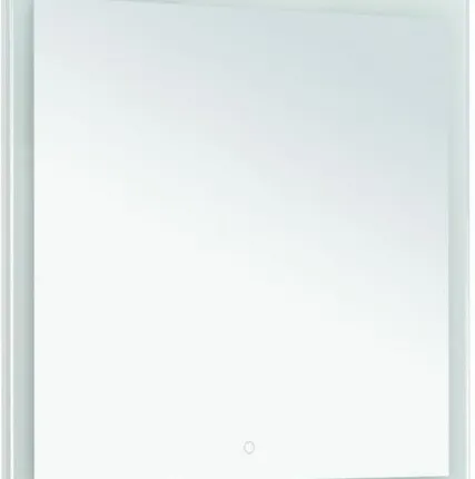 Фото №0 Зеркало Aquanet Гласс 80 белый LED